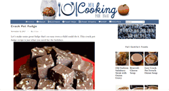 Desktop Screenshot of 101cookingfortwo.com